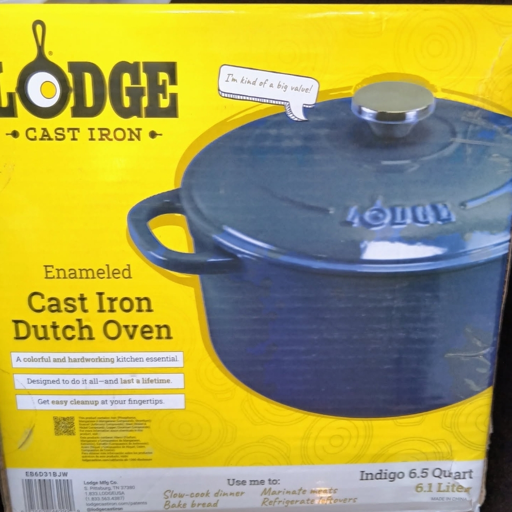 Chef Christmas Gift  Lodge  Cast Iron Enamel Unit